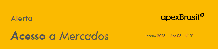 ALERTA DE ACESSO - CANADÁ – PRODUTOS ALIMENTÍCIOS – Nº 01/2023