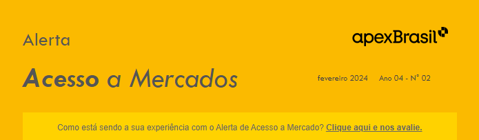 ALERTA DE ACESSO – OMC – ACORDO SPS – Nº 02/2024