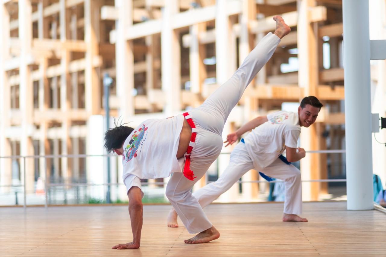 Apresentação de Capoeira na Expo Osaka